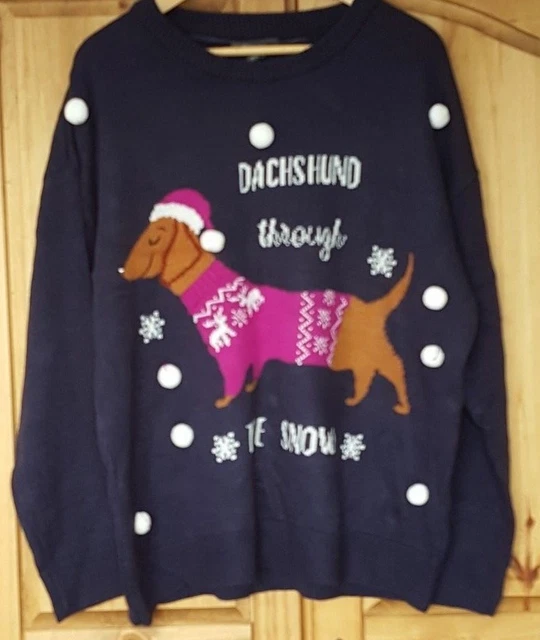 Primark dachshund through the snow hotsell