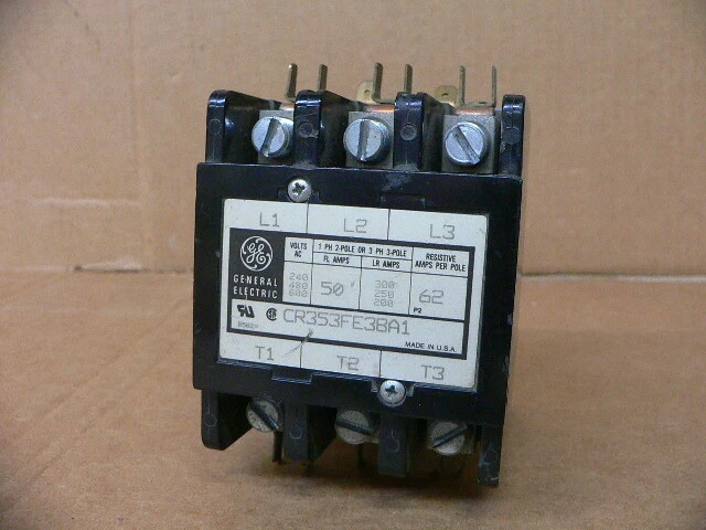 Ge Cr353Fe3Ba1 Definite Purpose Contactor