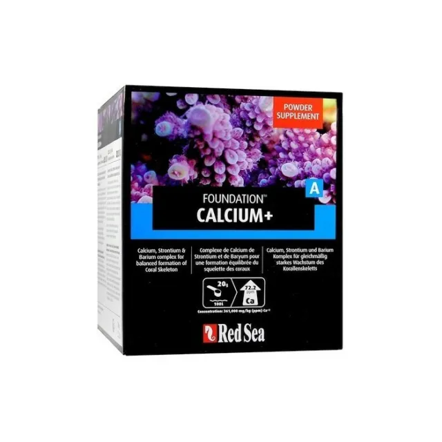 Red Sea Foundation A Calcium+ Calcio+/Kh/Magnesio 1Kg Polvo Acuario Marino Reef