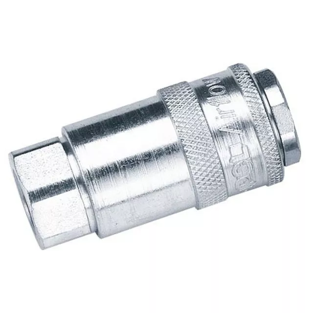 Draper 1x 1/4" Female Thread PCL Parallel Airflow Coupling Professional Tool