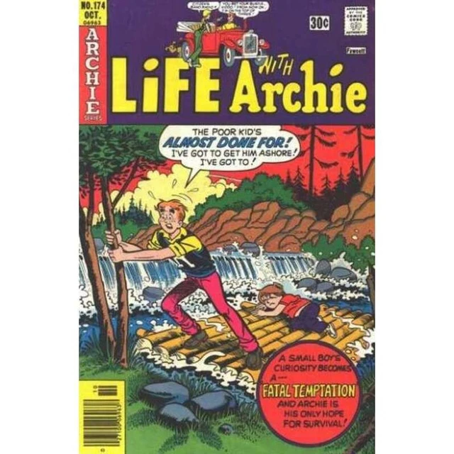 LIFE WITH ARCHIE #174 - 1958 series Archie comics VF+ Full description ...