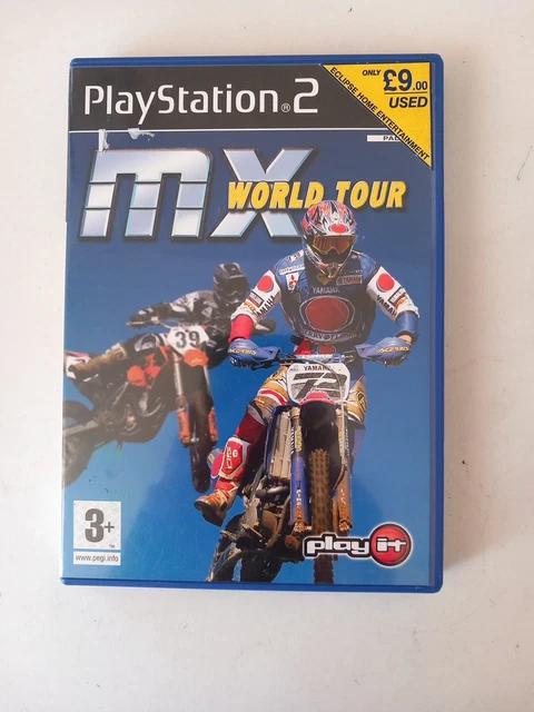 MX World Tour PS2 PlayStation 2 PAL/UK Play It Complete with Manual