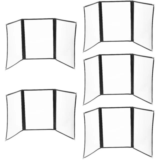 5 Pc Menu Covers 8.5 X 11 Loose Leaf Ring Binder Recipe Folder