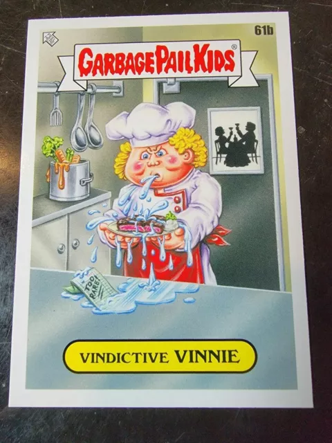 2021 Topps Garbage Pail Kids: Food Fight #61B VINDICTIVE VINNIE GPK REHOME ME!