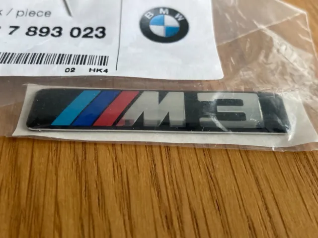 GENUINE BMW LOGO Grille Badge M5 # 51-14-2-230-389 E34, E12,E28