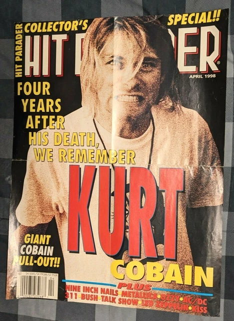 NIRVANA / KURT Cobain / Remembering Kurt Cobain / 4 Page Magazine ...