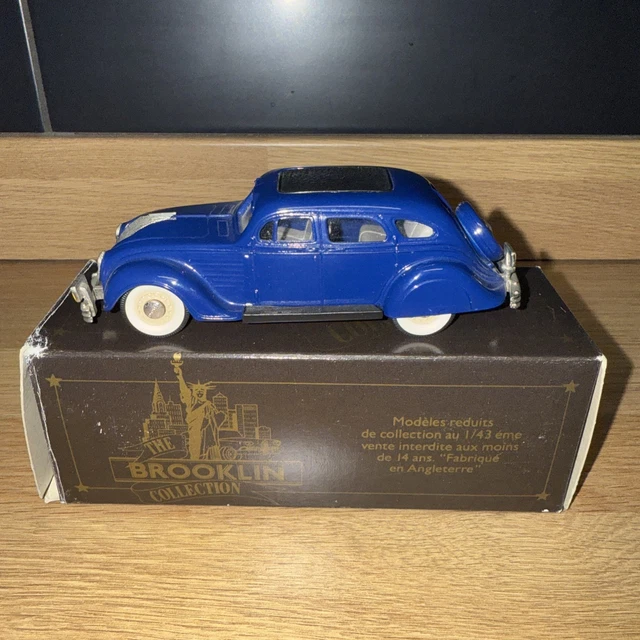 Durham 1/43 Scale DUR 1 - 1934 Chrysler Airflow 2-Dr Coupe Silver