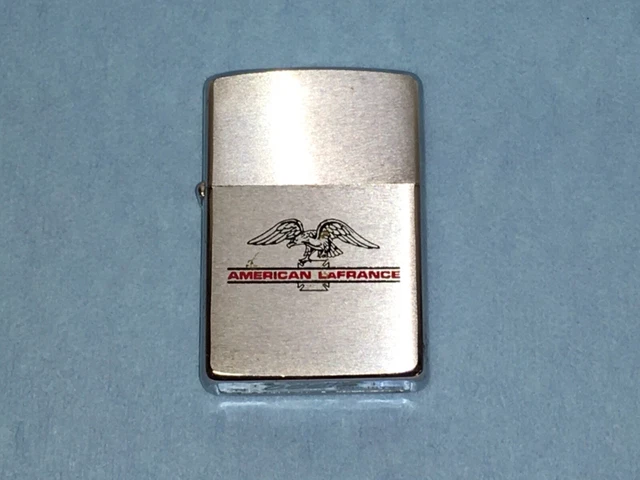 ZIPPO BRADFORD CIGARETTE Lighter American LaFrance Advertising 