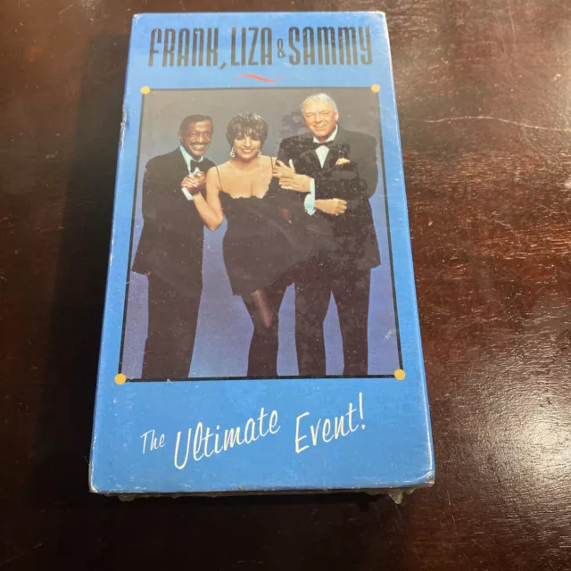 Frank, Liza and Sammy - The Ultimate Event (VHS, 1989) Brand New Sealed (2086)