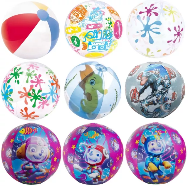 Inflatable Sea Beach Ball Panel Designer Splash Pattern Animal Avengers Pawpatro