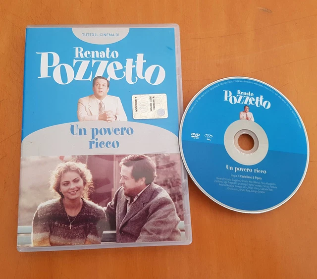 RENATO POZZETTO ** Un Povero Ricco : il DVD ** ( Ornella Muti) Ottimo e Raro
