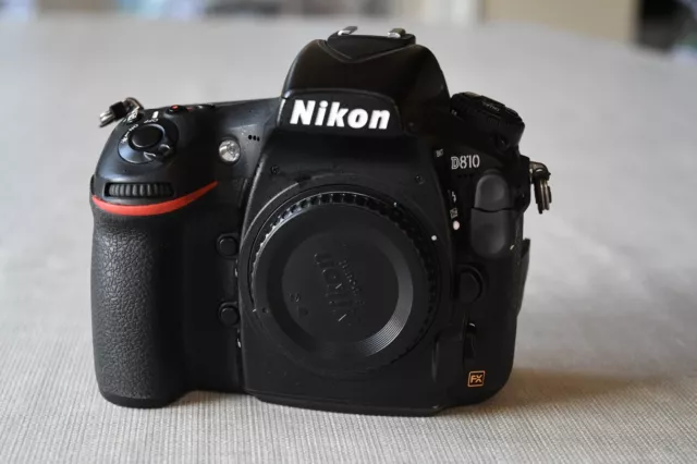 Nikon D810 FX 36.3MP DSLR Camera - Black (Body Only) LOW Shutter Count 30413