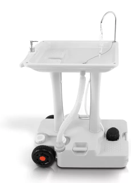 SereneLife SLCASN25 Portable Camping Sink w/Towel Holder & Soap Dispenser