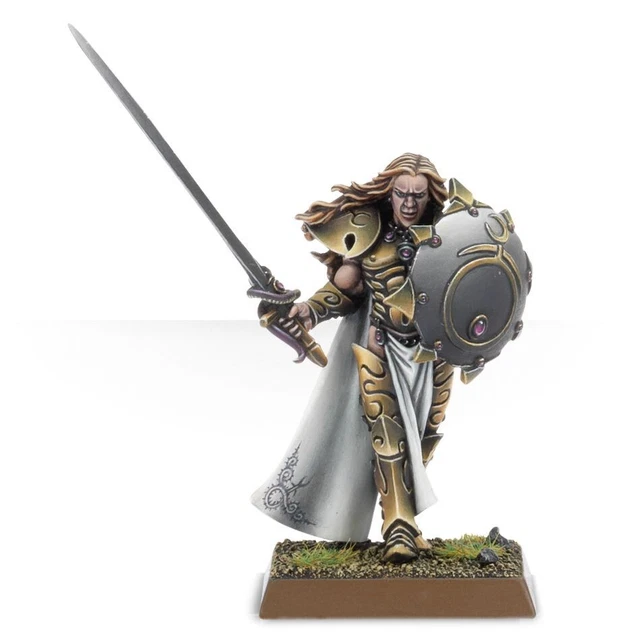 1988 GUERRIER CHAOS Champion Slaanesh Citadelle Warhammer Métal
