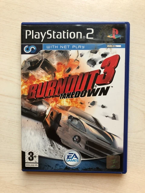 Burnout 3 Takedown PS2 Game UK PAL USED