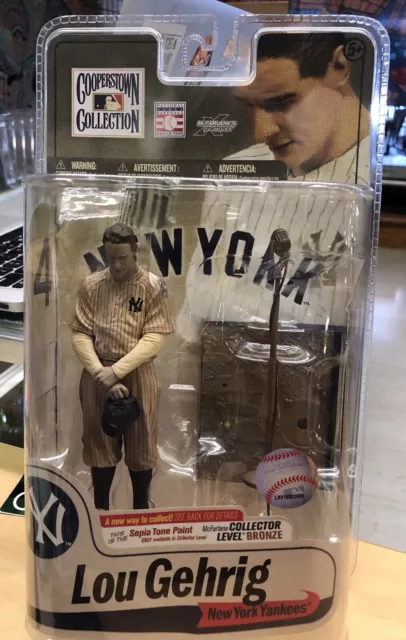 McFarlane - LOU GEHRIG - Sepia Tone Cooperstown Collection #367/1500 - Very Nice