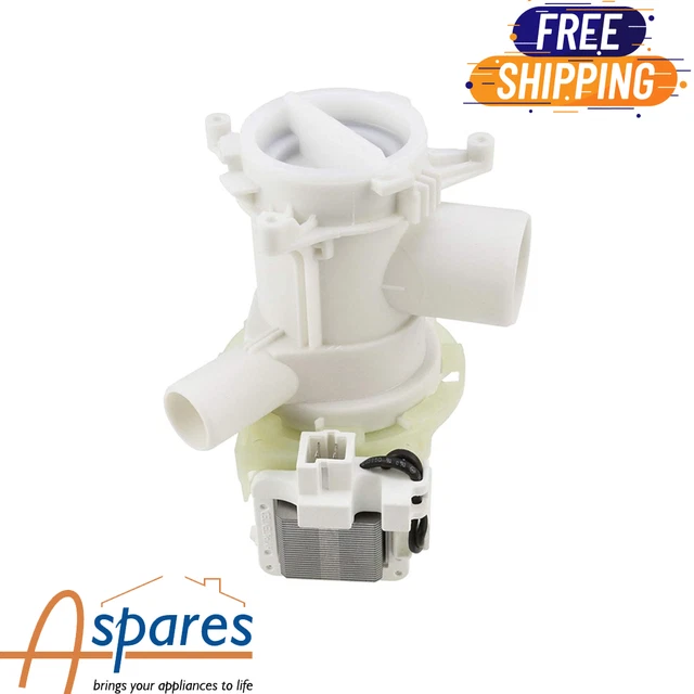 GENUINE GRUNDIG WASHING Machine Drain Pump & Filter 2840940200 £21.45