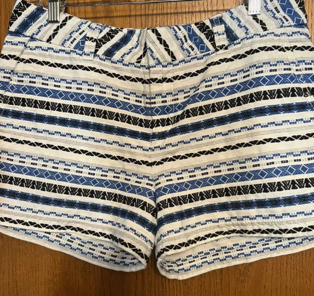 GAP Shorts Khakis by Gap Women's City 3 inch Shorts Khaki Aztec Print 8
