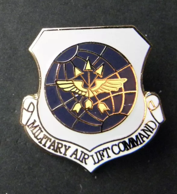Military Airlift Air Lift Command Air Force Hat Jacket Lapel Pin Usaf 1
