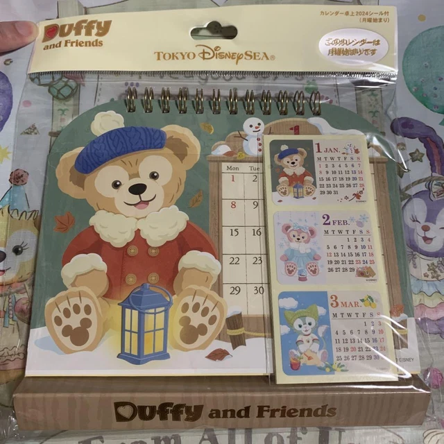 TDS TOKYO DISNEYSEA Duffy Friends 2025 Desk Calendar 6 74.09 PicClick