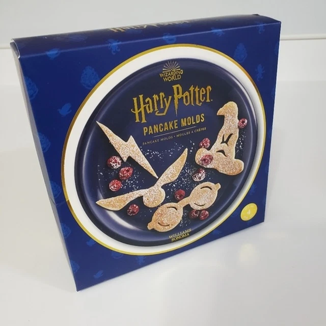 NUEVO Juego de 4 Moldes para Panqueques Williams Sonoma Harry Potter