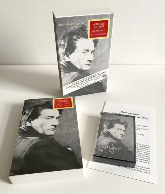 ANTONIN ARTAUD, Qui êtes-vous - Pour en finir avec le jugement de Dieu BOXSET