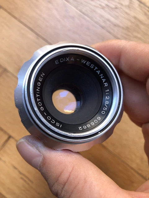 EDIXA WESTAGON F2.8 50 mm Isco Gottingen M42 42 Vintage Lens EUR