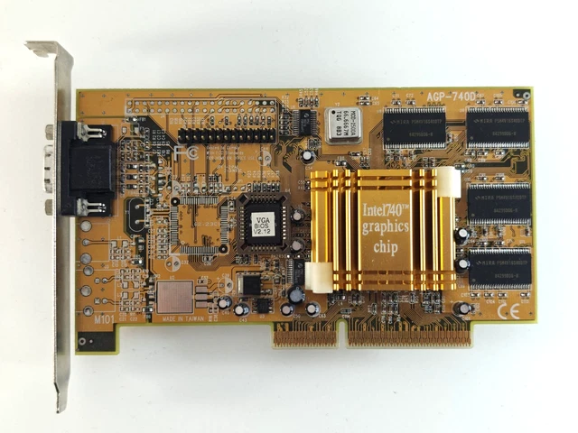 Carte Graphique ATI 3D RAGE IIC AGP 8Mo - Modèle 109-52800-01 - Fonctionnelle
