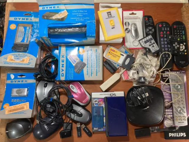 Mixed Lot of Electronics, Computer Accessories - Some New