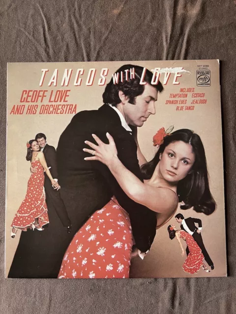 Geoff Love & His Orchestra Tangos With Love LP Vinyl Music Record Used Condition