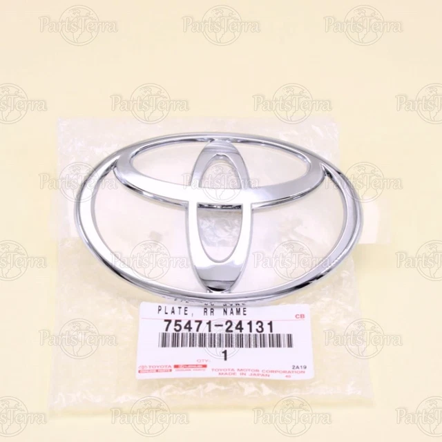 Genuine JDM Toyota Land Cruiser Soarer Lexus SC300 400 Rear Badge Chrome Emblem