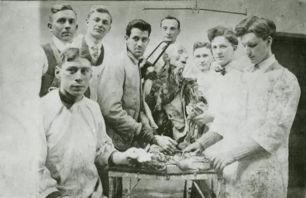 Antique Post Mortem Autopsy Photo 200b Odd Strange & Bizarre