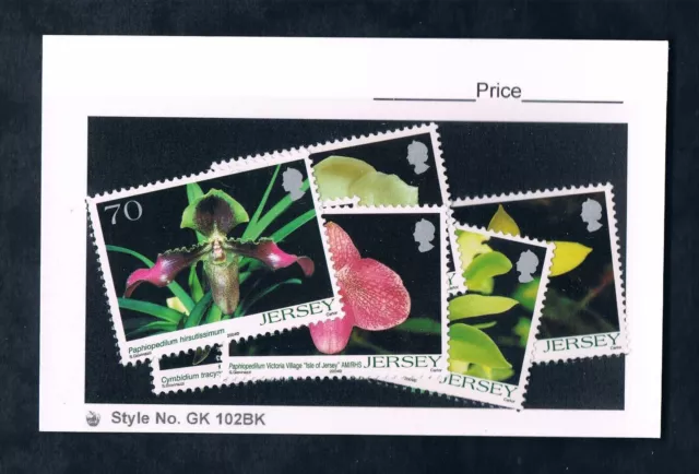 2/3 off $8.20 Scott Value - 2004 JERSEY GB UK Orchids 2 of 4 MNH NH UMM