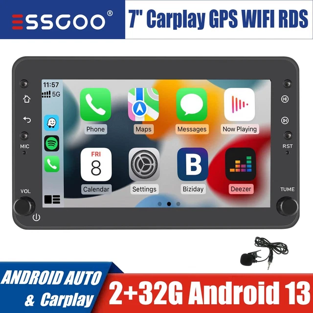 2+32G Autoradio Carplay GPS NAVI RDS per Alfa Romeo 159 Auto Sportiva Brera Spider