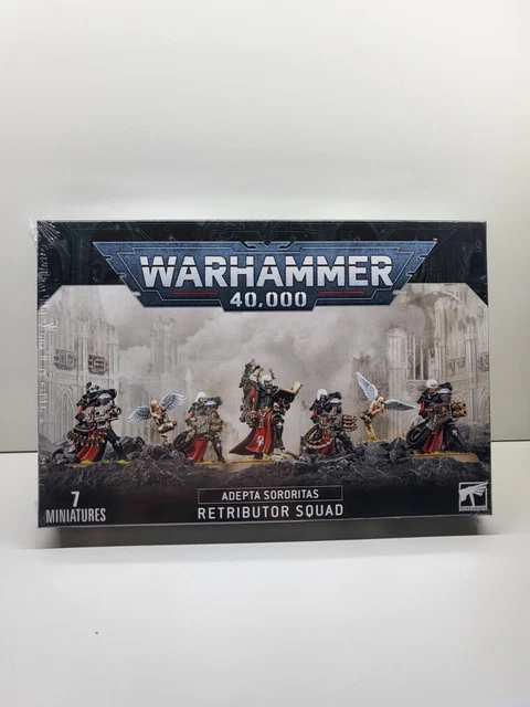 Warhammer 40k – Squad Retributor Adepta Sororitas NEUF En Boîte, à Assembler Et Peindre