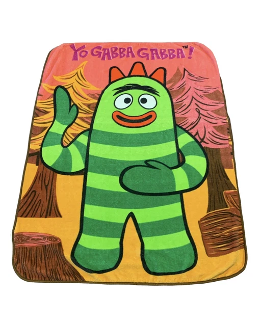 Yo Gabba Gabba Brobee Throw Blanket (READ)