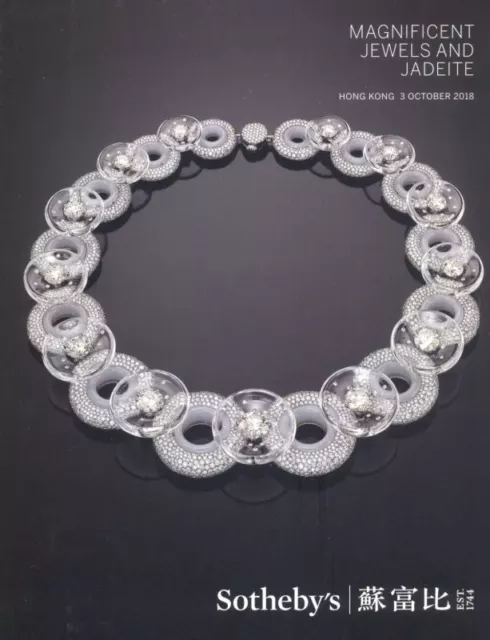 Sotheby's Catalogue Hong Kong Magnificent Jewels and Jadeite 03/10/2018 HB