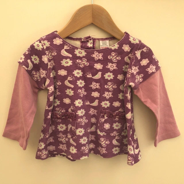 Baby Girls Bundle Clothes Age 6-9 Months George Tu F&F 3