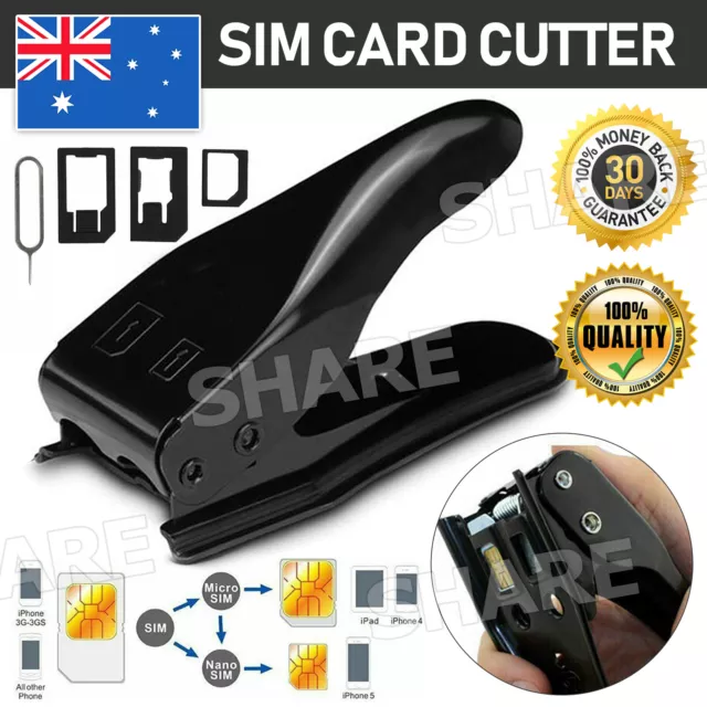 Universal Dual Nano Micro SIM Card Cutter Cutting Punch Mobile Smart Phone Card