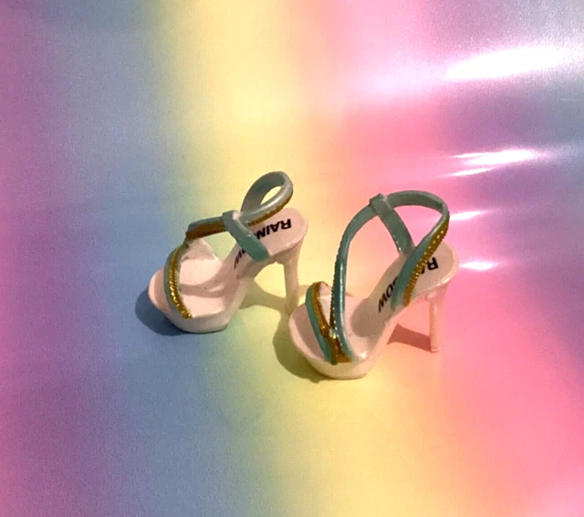 Doll Miniatures Barbie Doll Shoes Diy Barbie Heels 50-Pair Doll