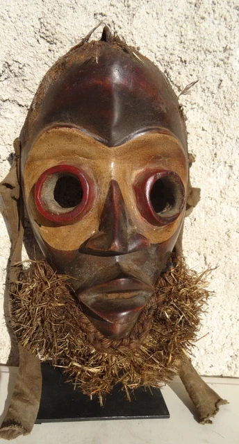 Dan Gunye Ge racing mask 27 cm Ivory Coast African Art