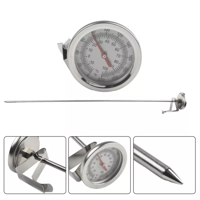 Precise Measurement 20 Compost Soil Thermometer with Food Grade Stainless Steel