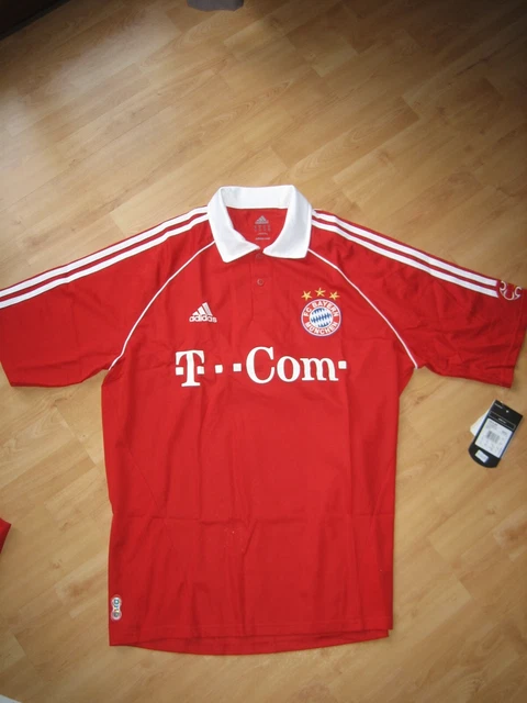 FC Bayern München Nr. 7 Scholl in XL neu mit Etikett 2006/2007 Heimtrikot Rot