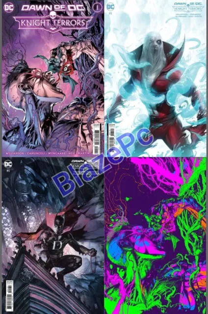 Knight Terrors #1 Cover A B C D Variant Set Options DC Comics 2023 NM