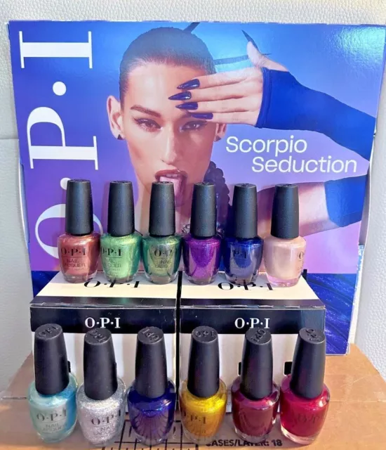 OPI Nail Polish Nail Lacquer 0.5oz/ea. Updated Newest colors 2023 -Anny choose .