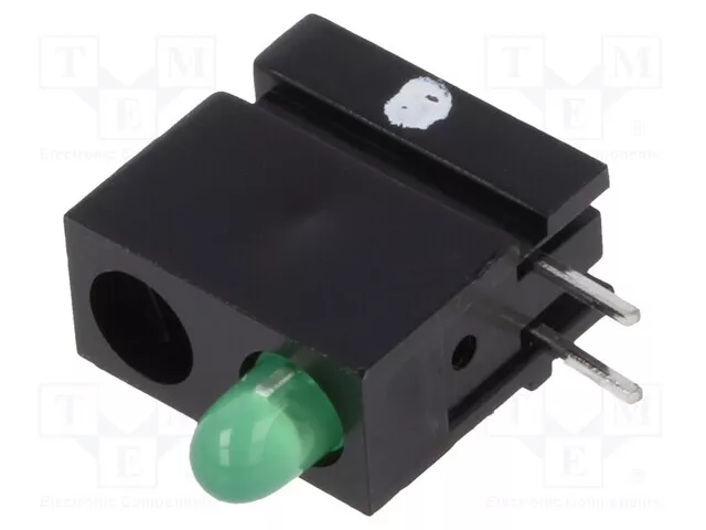 IN Casing 2mA Lens: Diffuse, Green Anz.dioden: 1 0 1/8in LED Green