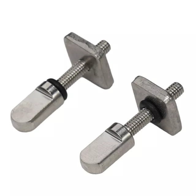 Sturdy Surfboard Fin Nut & Bolt Rust Resistant 316 Stainless Steel (2 Pcs)