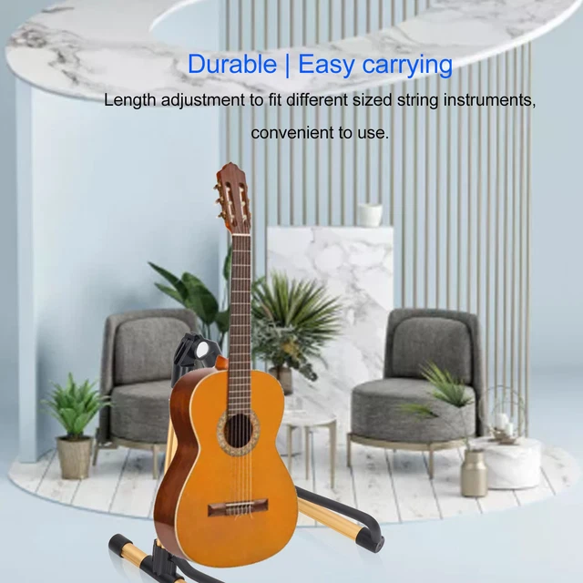 (Or)Support 'instrument Pliable Support De Guitare En MéTal Installation