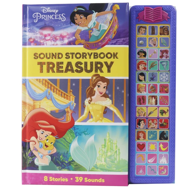 Sound Bound Princess DISNEY PRINCESS - Sound Storybook Treasury 39-Button Sound Book - PI ...
