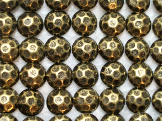 1000 Bulk Hammered Head Antique Brass Finish Decorative Upholstery Tacks / Nails